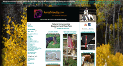 Desktop Screenshot of horsefriendly.com